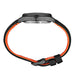 Seiko Men's Black/Orange Band Stainless Watches | WatchCo.com