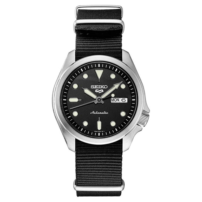 Seiko Men's Black Stainless Steel Dial Watches | WatchCo.com