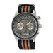 Seiko Men's Gray Dial Nylon Orange Watches | WatchCo.com