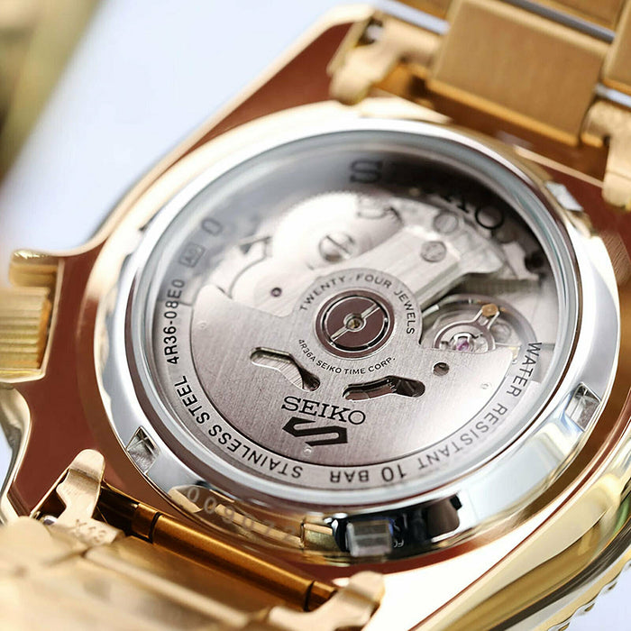 Seiko Men's Sports Gold-Tone Dial Watch Watches | WatchCo.com