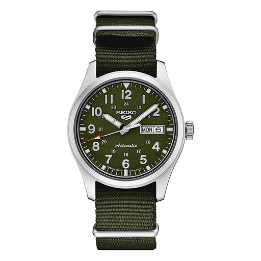 Seiko Men's Sports Green Dial Band 39.4mm Watches | WatchCo.com