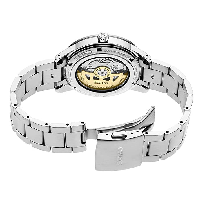 Seiko Presage Dark Green Dial Stainless Steel Watches | WatchCo.com