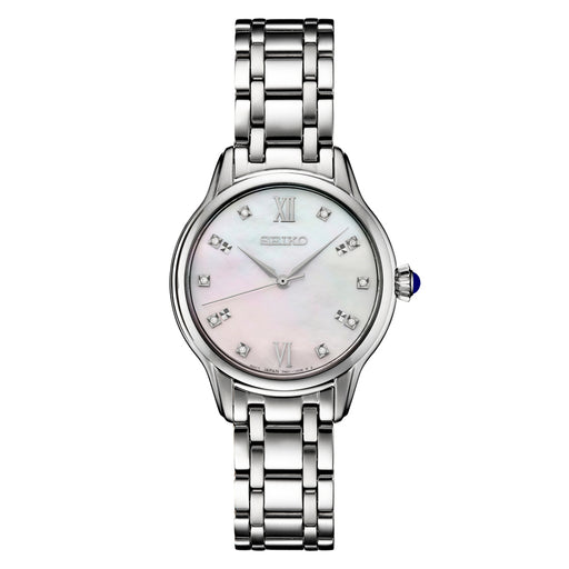 Seiko Women's Diamond Mother of Pearl Dial Watches | WatchCo.com