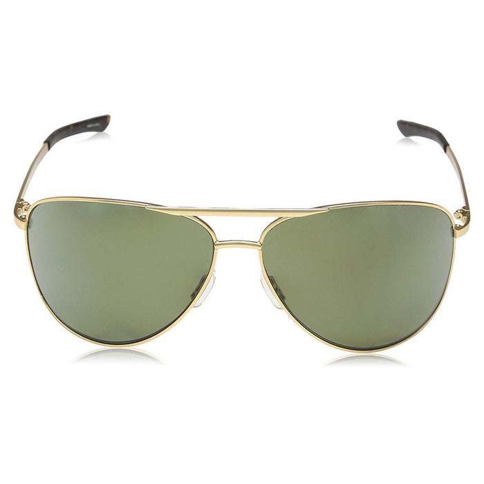 Serpico 2 Unisex Matte Gold Frame Gray Sunglasses | WatchCo.com