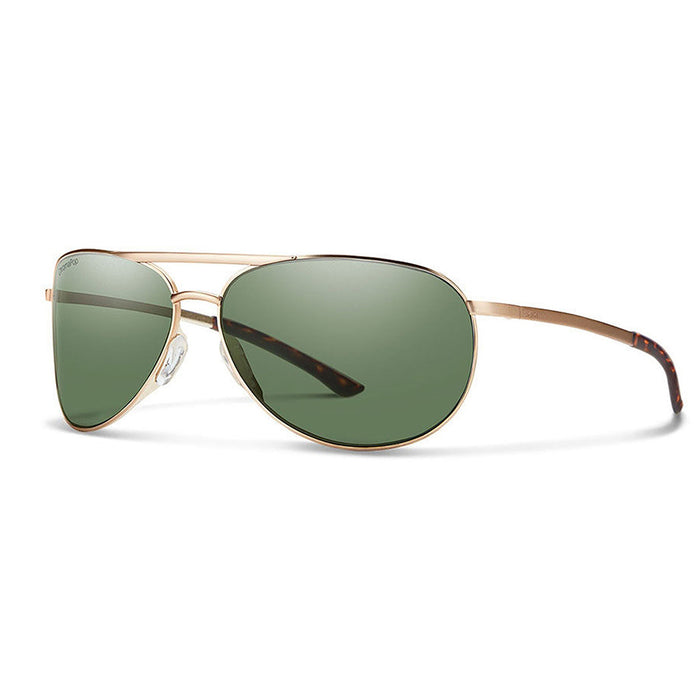 Serpico-Slim 2 Unisex Matte Gold Frame Sunglasses | WatchCo.com