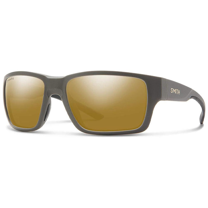 Smith Men's Outback Matte Gravy Frame Bronze Sunglasses | WatchCo.com