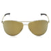 Smith Serpico 2 Unisex Gold Frame Brown Sunglasses | WatchCo.com