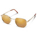 Suncloud Men's Gold Frame Sienna Mirror Lens Sunglasses | WatchCo.com