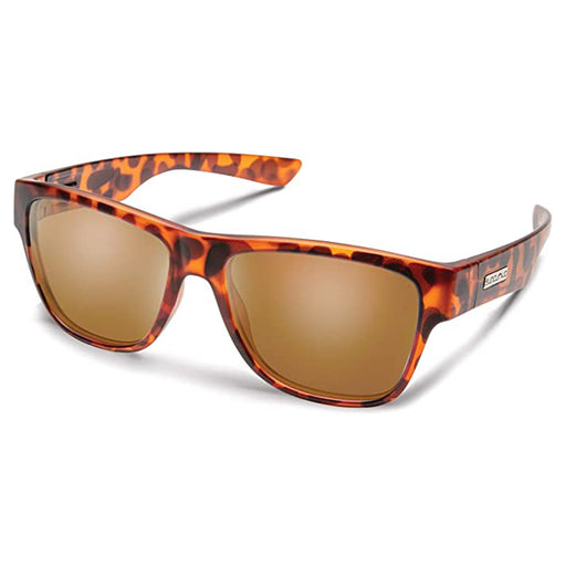 Suncloud Men's Matte Tortoise Frame Brown Lens Sunglasses | WatchCo.com