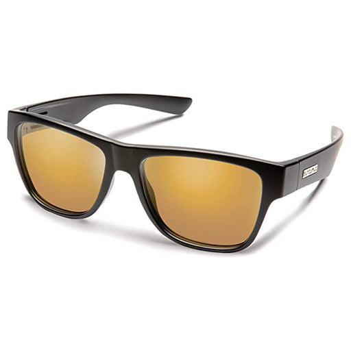 Suncloud Men's Metallic Black Frame Sienna Mirror Sunglasses | WatchCo.com
