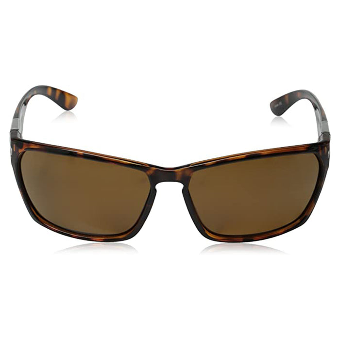 Suncloud Men's Tortoise Frame Brown Lens Cutout Sunglasses | WatchCo.com