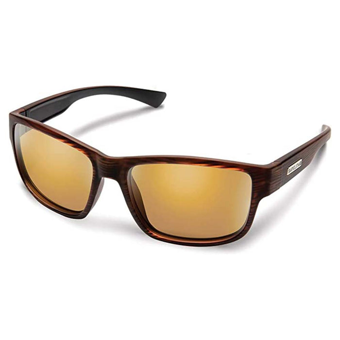 Suncloud Unisex Burnished Brown Frame Sienna Mirror Sunglasses | WatchCo.com