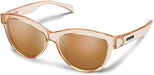 Suncloud Unisex Crystal Peach Frame Brown Lens Sunglasses | WatchCo.com
