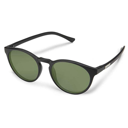 Suncloud Unisex Matte Black Frame Gray Green Sunglasses | WatchCo.com