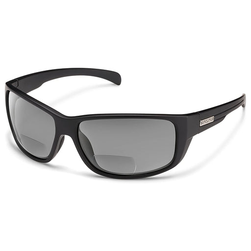 Suncloud Unisex Matte Black Frame Gray Lens Sunglasses | WatchCo.com