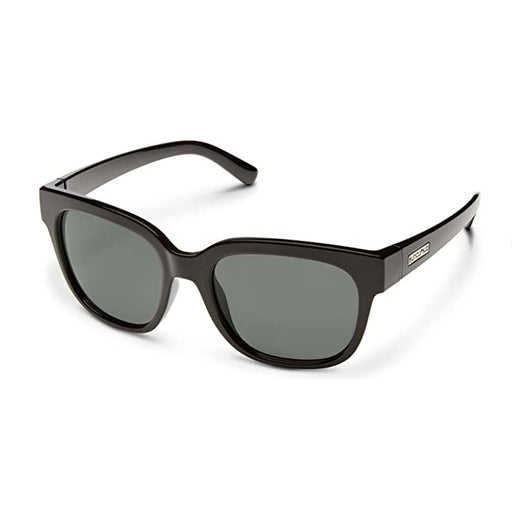 Suncloud Women's Black Frame Gray Green Lens Sunglasses | WatchCo.com