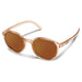 Suncloud Women's Crystal Peach Frame Brown Lens Sunglasses | WatchCo.com