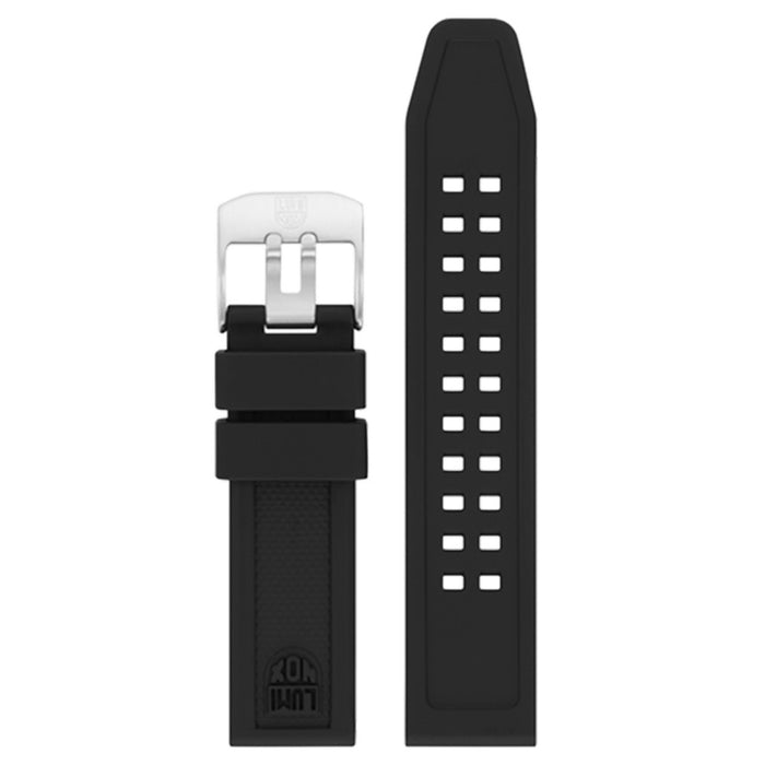 Luminox Men's 7050 Navy SEAL Colormark Series Black Polyurethane Watch Band - FPX.7050.20Q.K