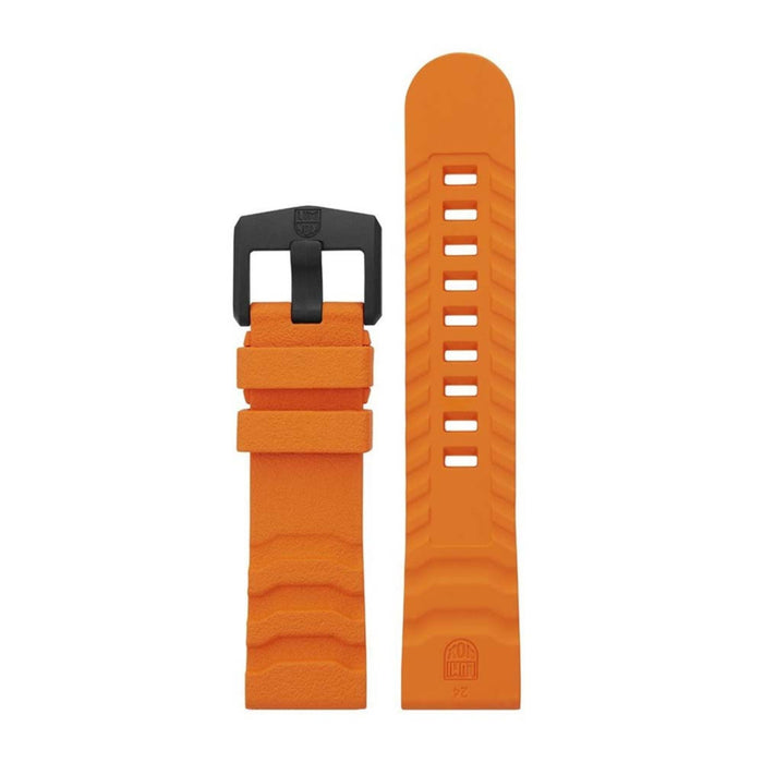 Luminox Men's Navy SEAL Series Orange Rubber Watch Band — WatchCo