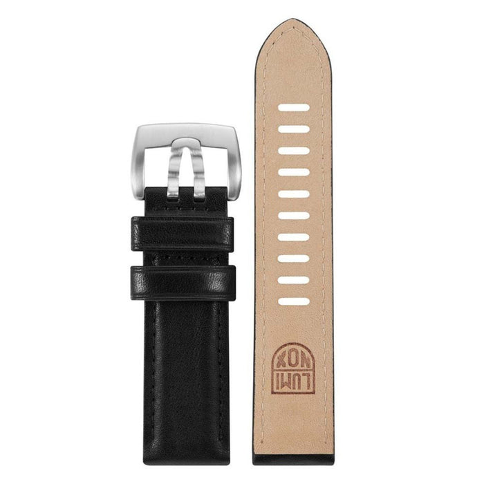 Luminox Men's 1830 Field Series Black Leather Strap Stainless Steel Buckle Watch Band - FEX.1800.21Q.K