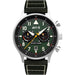 AVI-8 Men's Green Dial Leather Band Dual Watches | WatchCo.com