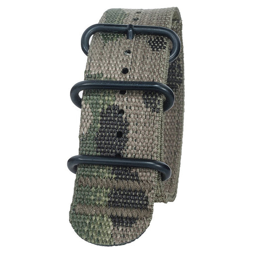 Bertucci DX3 Camo 2-Ply nano Nylon Multicam Watch Bands | WatchCo.com