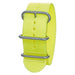 Bertucci DX3 High-Viz Nylon Yellow Watch Bands | WatchCo.com