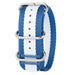 Bertucci DX3 Mariner Blue With White Watch Bands | WatchCo.com