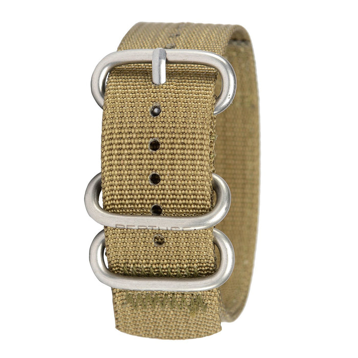 Bertucci Heavy Duty Two-Ply Olive Nylon Watch Bands | WatchCo.com