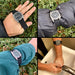 Bertucci Men's Black Matte Hardware Stitch Watch Bands | WatchCo.com