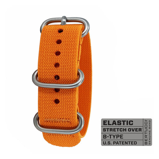 Bertucci Men's Expeditionary Orange Matte Hardware Watch Bands | WatchCo.com