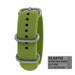 Bertucci Men's Jungle Green Matte Hardware Watch Bands | WatchCo.com