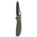 Benchmade Pardue Mini Grap Axs Hole Plain Blade Standard Sheepsfoot knife - BM-555BKHGOD - WatchCo.com
