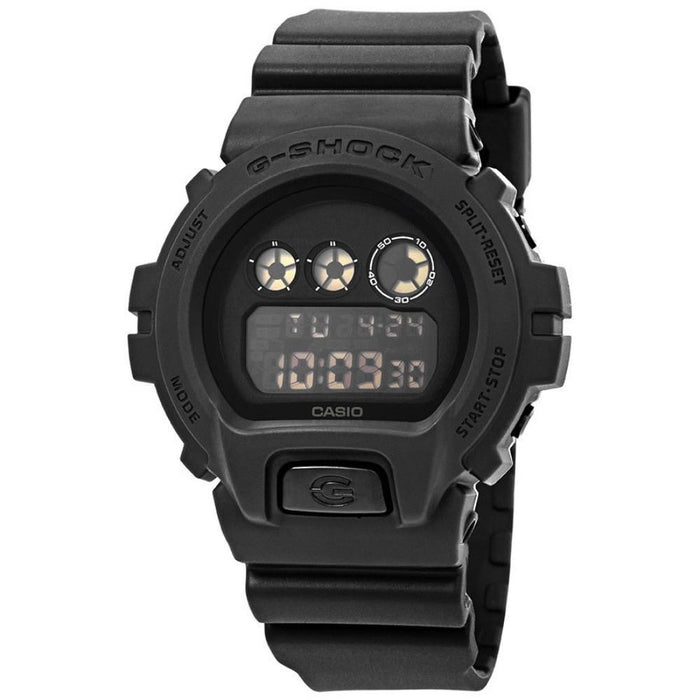 Casio G-Shock Mens Black Resin Band Gray Quartz Dial Watch - DW6900BB-1CR - WatchCo.com