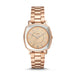 Fossil Idealist Mens Rose Stainless Steel Band Gold-Tone Dial Watch - ES4195 - WatchCo.com