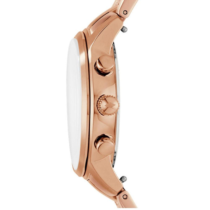 Fossil Caiden Womens Rose Gold-Tone Band Rose Gold Case Quartz Multifunction Watch - ES4237 - WatchCo.com