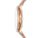 Fossil Jacqueline Womens Nude Leather Band Rose Gold Quartz Dial Watch - ES4292 - WatchCo.com