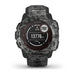 Garmin Unisex Instinct Graphite Camo Silicone Band Digital Dial Solar GPS Smartwatch - 010-02293-15 - WatchCo.com