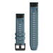 Garmin Quick Fit Unisex Lakeside Blue Silicone Watch Bands | WatchCo.com