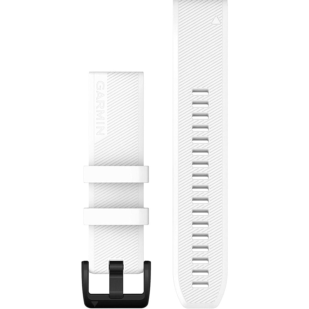 Garmin QuickFit White Silicon Watch Band - 010-12901-01 — WatchCo.com