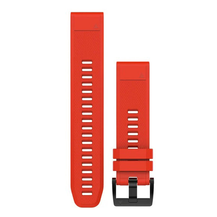 Garmin QuickFit Silicone Red Watch Band - 010-12901-02