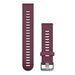 Garmin Unisex Berry Silicone One Size Quick Watch Bands | WatchCo.com