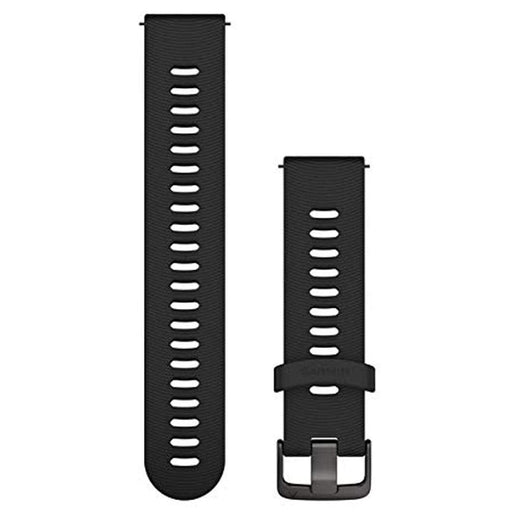 Garmin Unisex Quick Release Black Slate Hardware Watch Bands | WatchCo.com