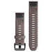Garmin Unisex Shale Gray QuickFit 20 Silicone Watch Bands | WatchCo.com