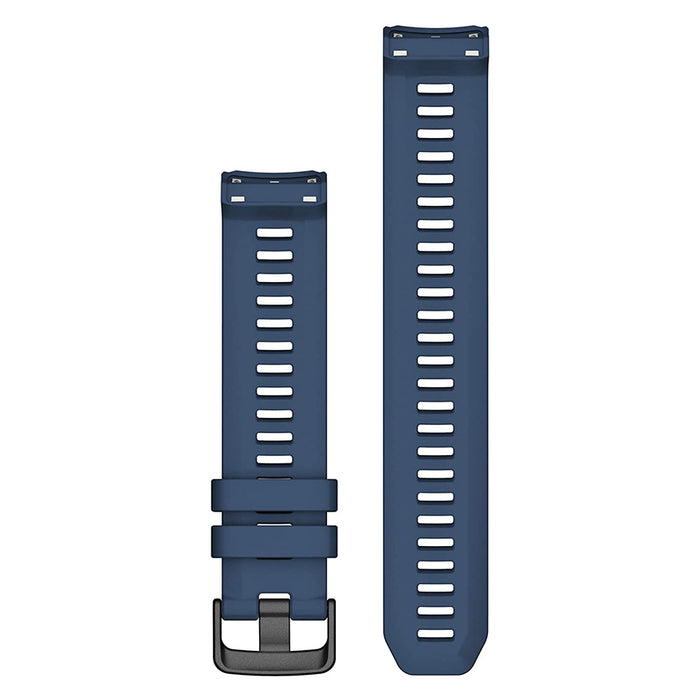 Garmin Unisex Tidal Blue 22mm Silicone Watch Bands | WatchCo.com