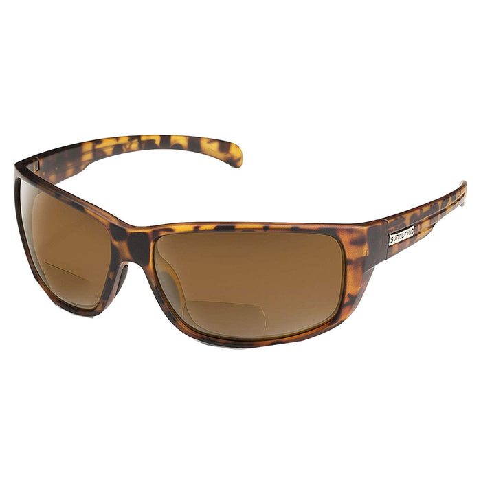 Milestone 2.00 Men's Matte Tortoise Frame Brown Sunglasses | WatchCo.com