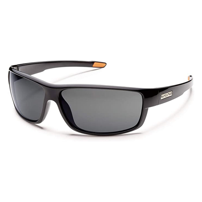 Suncloud Men's Black Frame Grey Lens Voucher Sunglasses