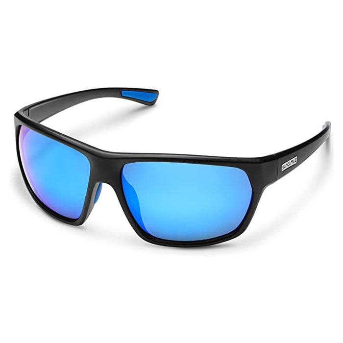 Suncloud Unisex Matte Black Frame Grey Lens Sunglasses | WatchCo.com
