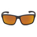 Suncloud Unisex Matte Black Frame Red Mirror Sunglasses | WatchCo.com