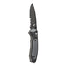 Benchmade Boost Axs Serrated Satin Blade Drop-point knife - BM-590SBK - WatchCo.com